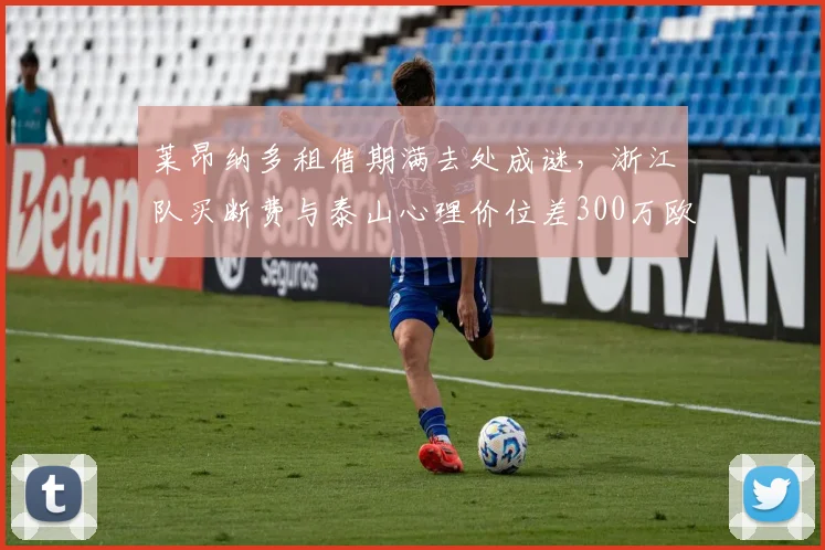 莱昂纳多租借期满去处成谜，浙江队买断费与泰山心理价位差300万欧